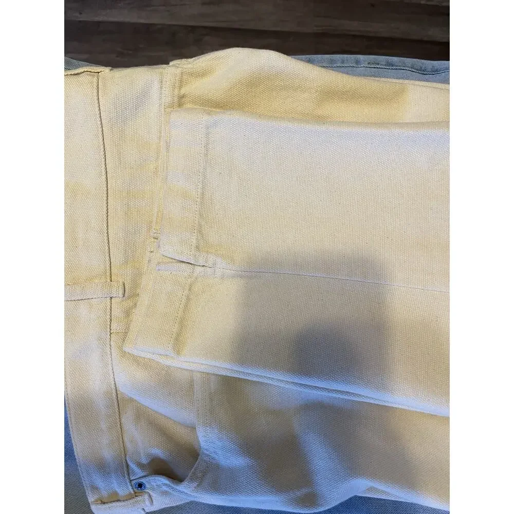 Lauren Jeans Co.‎ Women's Size 14 Cream Off Ivory Relaxed Ankle